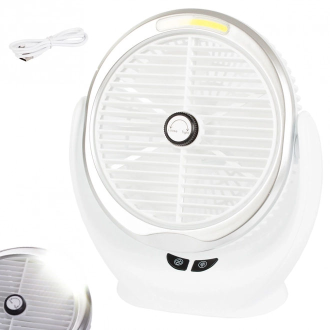 Brezžični namizni ventilator – Bel