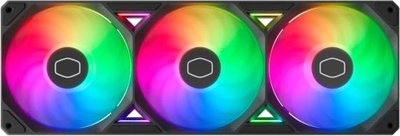 ventilator Cooler Master SickleFlow Edge 360 ARGB, črn