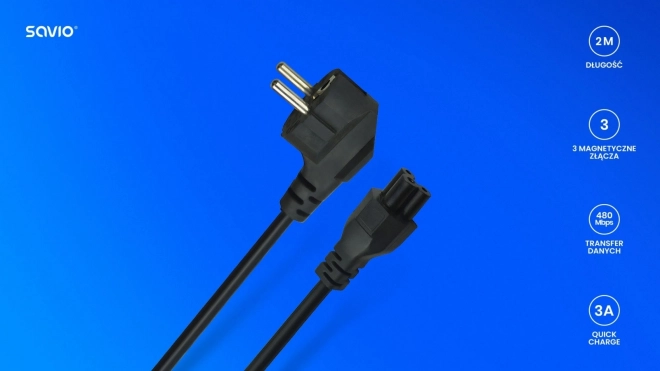 Napajalni kabel trokraki 3m