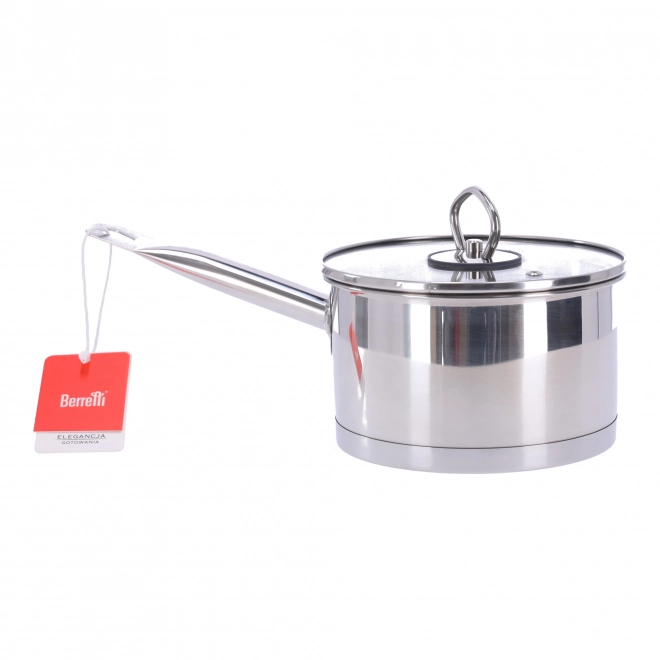 Nerjavni lonec s pokrovom Gemini Berretti, 16 cm