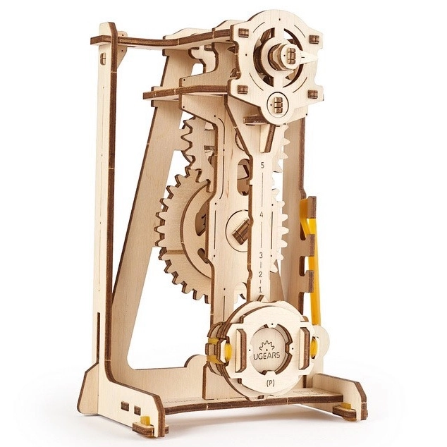 Ugears 3D sestavljanka - Nihalo metronom 92 kosov