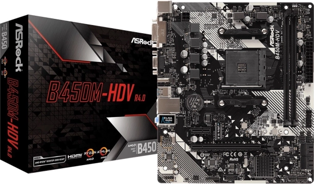 Matična plošča ASRock B450M-HDV