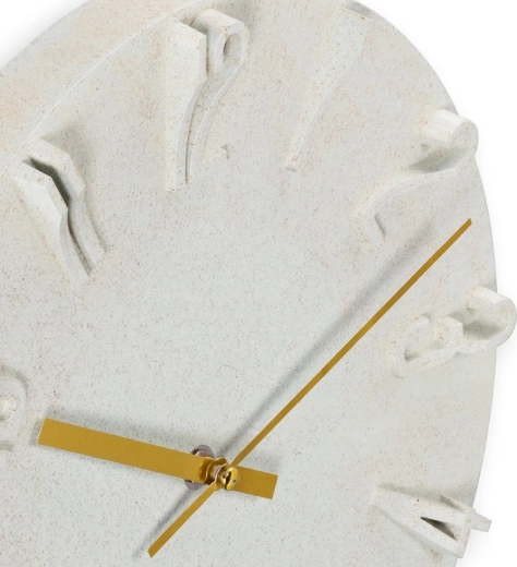 3D številke in zlati kazalci