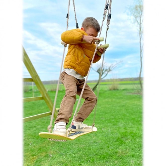 Small Foot Lesena gugalnica Skateboard