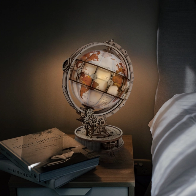 RoboTime 3D lesen mehanični puzzle Svetleči globus