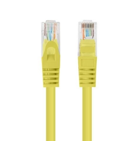 Rumeni patchcord kat. 5e UTP 3m 10 kos
