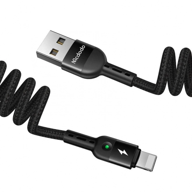 USB-Lightning kabel, Mcdodo CA-6410, vzmeten, 1,8 m (črn)