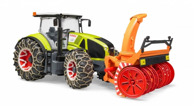 Bruder traktor Class Axion 950 s snežno frezo