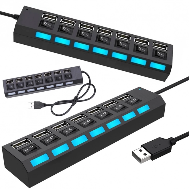 USB razdelilec 7x 2.0