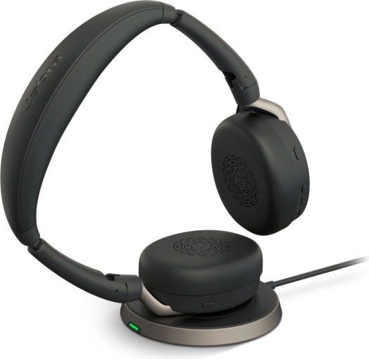 Brezžične slušalke Jabra Evolve2 65 Flex s polnilcem