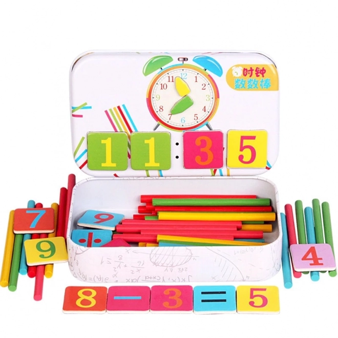 Montessori set za učenje ur