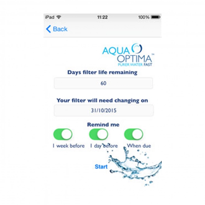 Aqua Optima Oria 2,8 l filtrirni vrč + filter