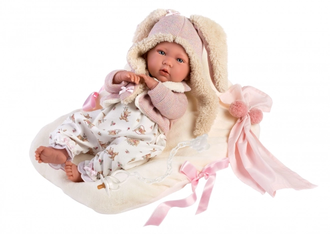 Llorens M740-94 oblačilo za punčko dojenčka NEW BORN velikosti 40-42 cm