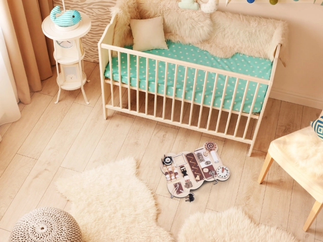 Montessori senzorična deska - medvedek