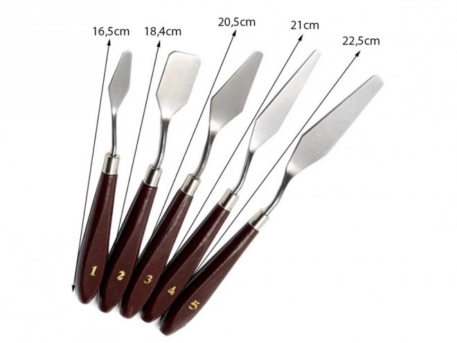 Set slikarskih lopatic