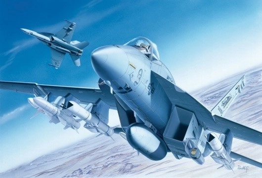 Plastični model F/A-18E Super Hornet