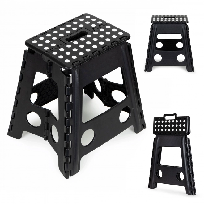 Zložljiv stolček, 1-stopinjski plastični stolček, 39 cm