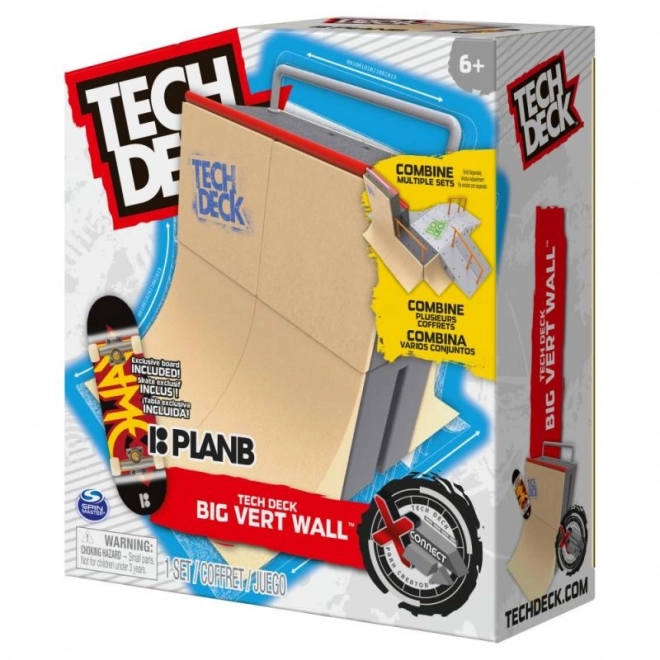 Tech Deck Dvostranska Skejtbord Rampa