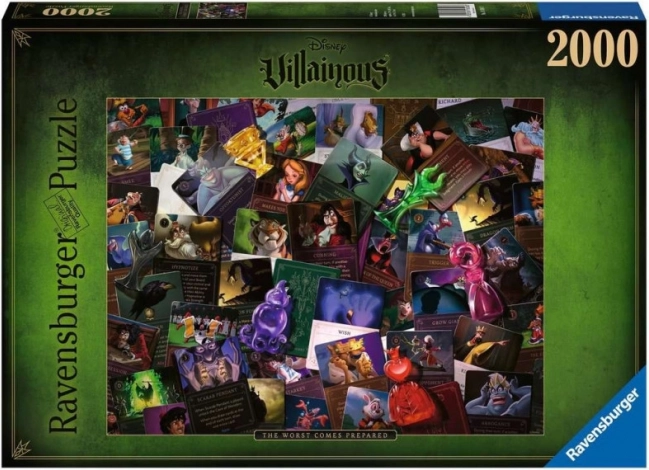 Sestavljanka 2000 kosov DISNEY Villainous: All Villains
