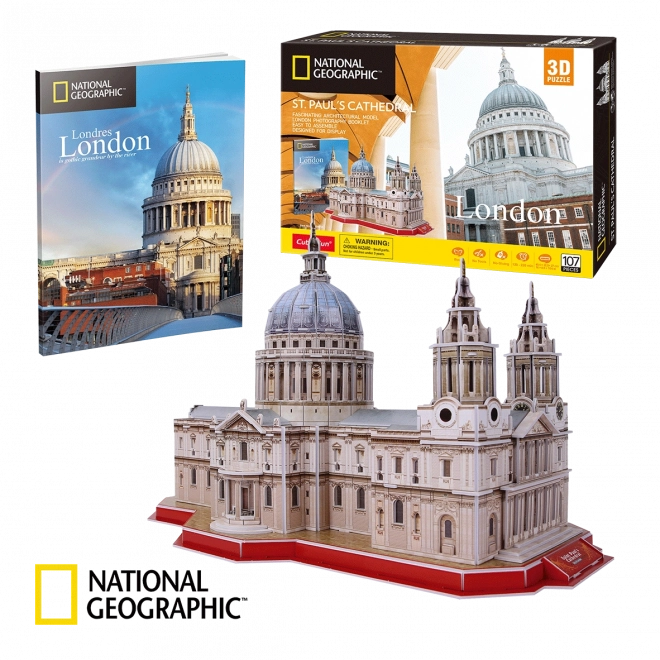3D sestavljanka Katedrala svetega Pavla National Geographic