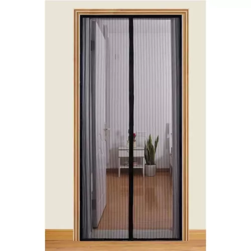 Samodejno zapirajoča mreža proti komarjem za vrata - 100 x 210 cm