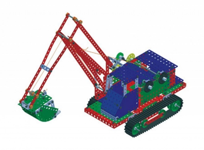 Klasična gradbena igrača Merkur 5 z 80 modeli
