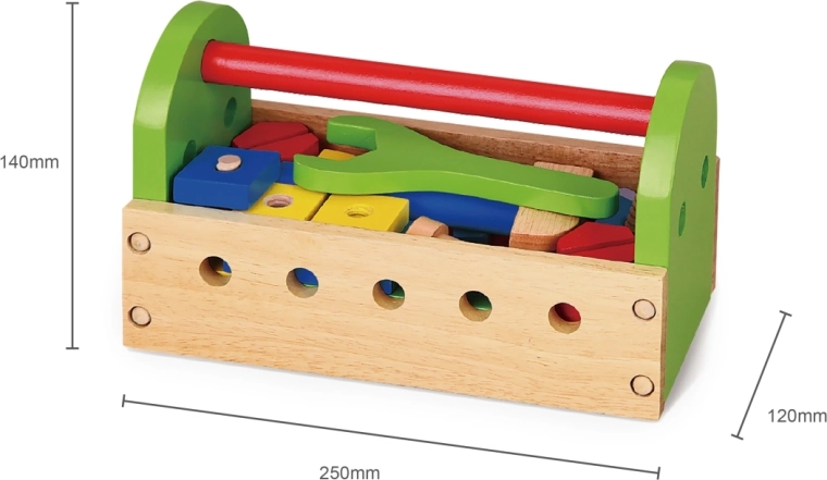 Praktičen lesen zabojček