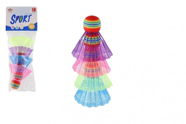 Barvne žogice za badminton