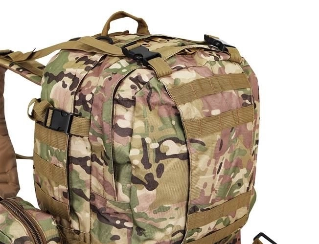 Velik vojaški nahrbtnik Moro 45L