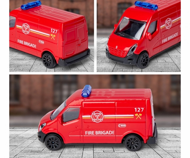Garaža Majorette Creatix reševalna postaja z vozilom