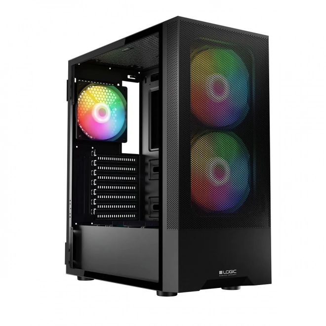 Ohišje Arya ARGB USB 3.0 Midi Tower črna
