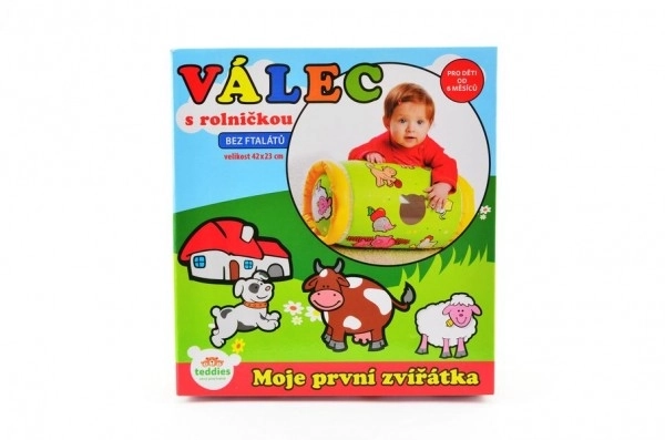 Napihljiv valj z zvončki Moje prve živali