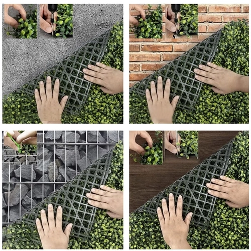 Umetna ograja Gardlov zeleni panel 60x40 cm za balkon in vrt