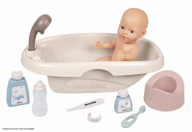 Banjica za dojenčke s pripomočki Smoby Baby