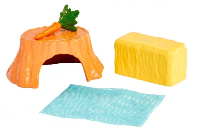 Barbie mini zajček in dodatki