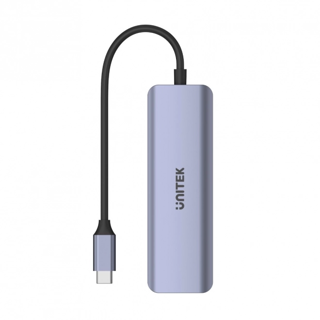 USB-C Razdelilnik 4v1 Unitek Space Grey