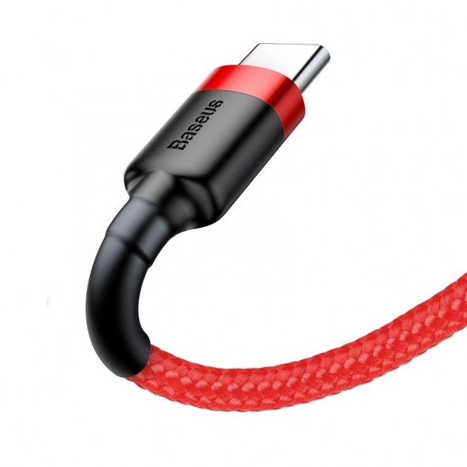 Baseus Cafule USB-C kabel 2A 3m - rdeč