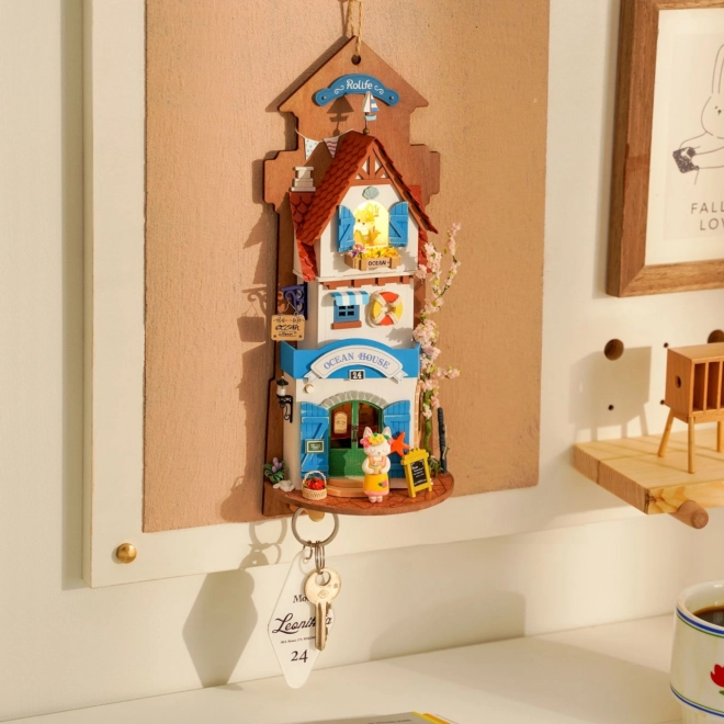 RoboTime stenska miniatura hišice Otok vila