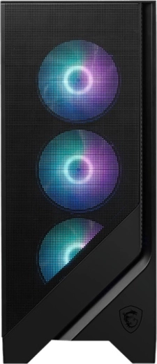 Maksimalen pretok zraka z mesh sprednjo ploščo