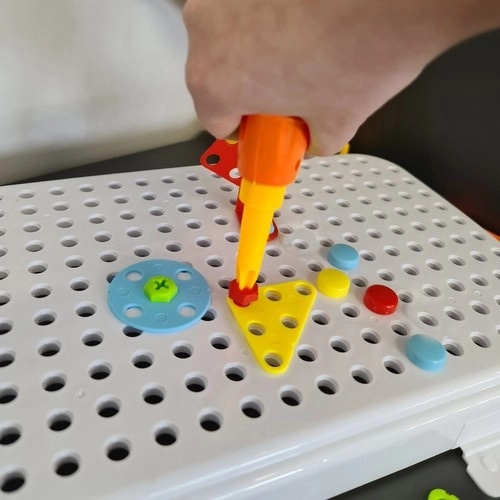 Kreativna mozaična sestavljanka s svedrom Kruzzel