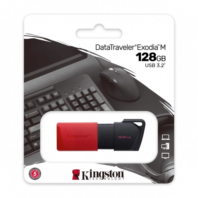 USB ključ Kingston DataTraveler Exodia M 128GB USB 3.2 Gen1