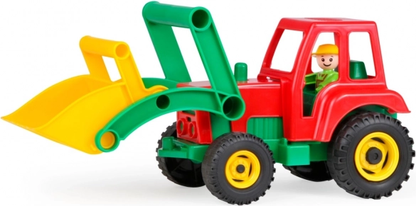 LENA traktor s sprednjo žlico za otroke