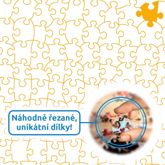 Brain Tree Puzzle Zahodno mestečko 1000 kosov