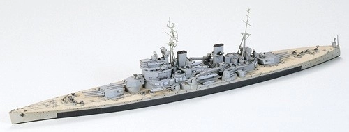 Plastični model britanske bojne ladje King George V