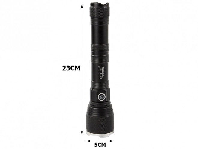 Vojaška taktična svetilka Bailong s Cree LED XHP160