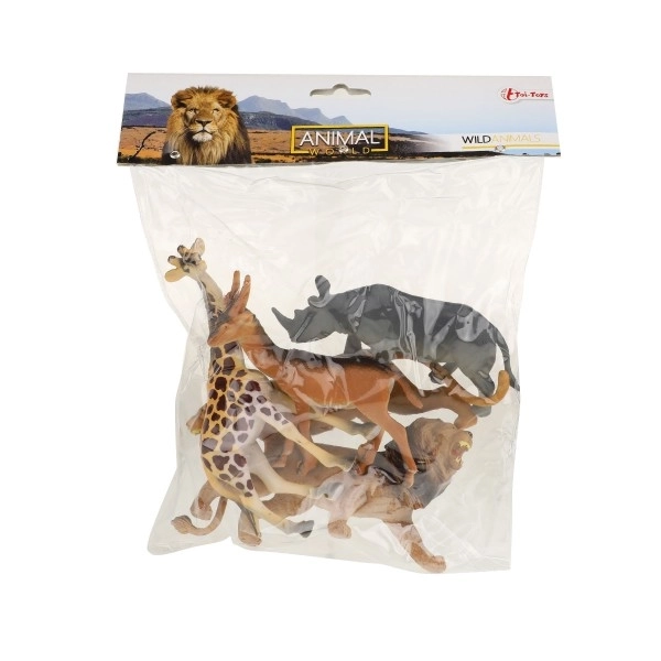 Safari živalski plastični 11-15cm 5kos v vrečki