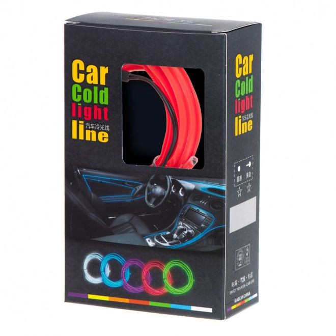 Ambientna LED osvetlitev rdeč trak 3m