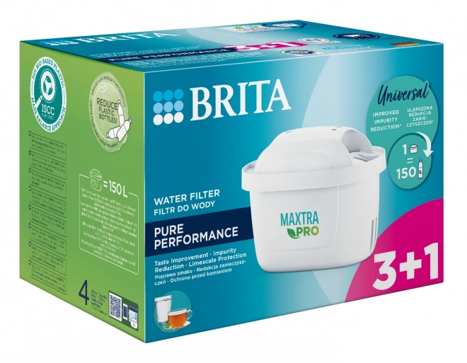 Maxtra PRO Pure Performance zamenljiva kartuša 3+1 kos.
