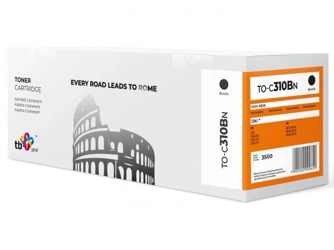 Črni toner Oki za C310