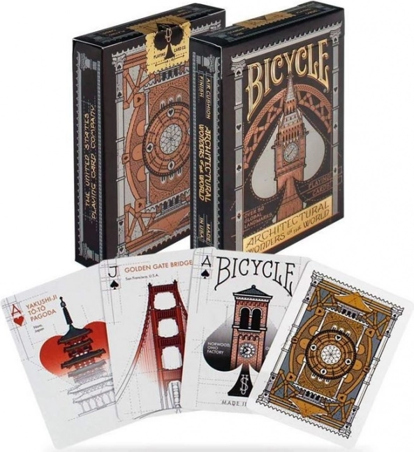 Karte BICYCLE Architectural Wonders